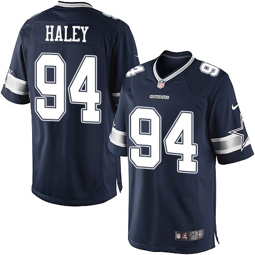 Youth Limited Charles Haley Nike Jersey Navy Blue Home - #94 NFL Dallas Cowboys